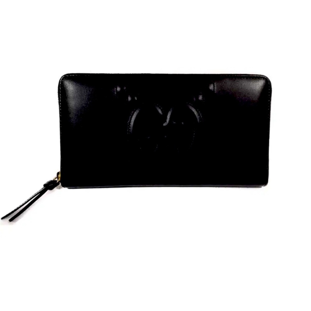 GUCCI  Original Apollo Embossed GG Zip Around Leather Wallet NIB Dust Bag!